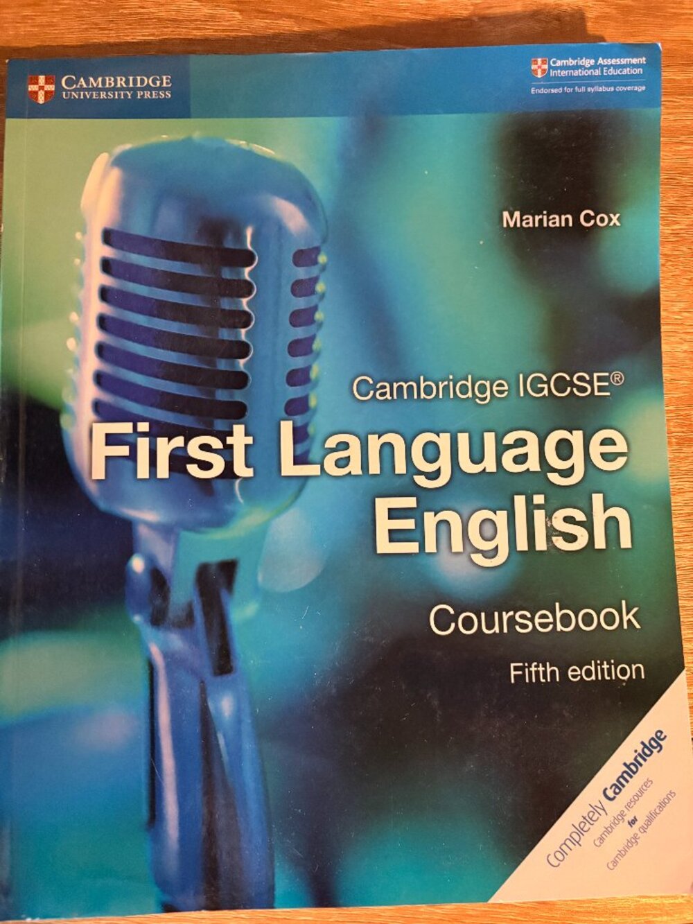 Cambridge IGCSE First Language English Coursebook Fifth edition